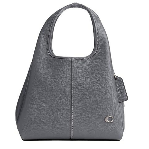 Coach Handbags - Coach Lana 23 Grey/Blue Leather RARE